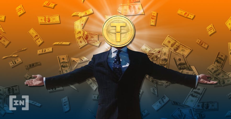 Tether chega a US $ 13 bilhões em transações semanais e toma lugar do Bitcoin