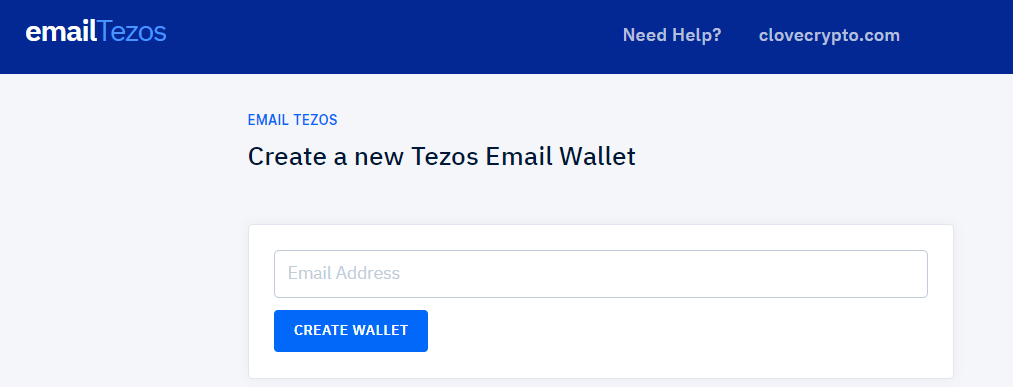 emailTezos Wallet