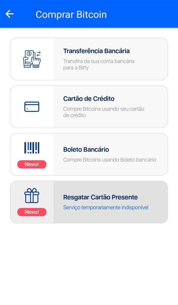 Como comprar na KriptoBR via PIX, Boleto bancário e Cartão de