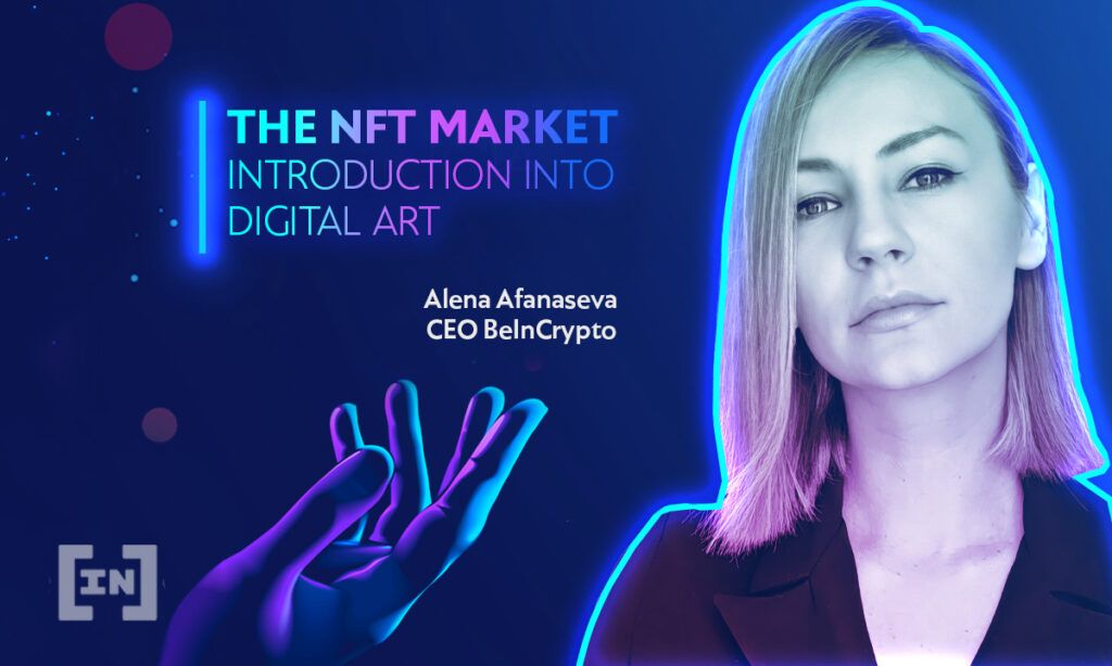 Alena Afanaseva, CEO do BeInCrypto, ministrará palestra sobre NFT e blockchain