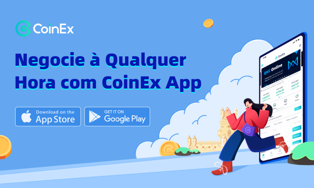 CoinEx lança novo app com mercado aquecido