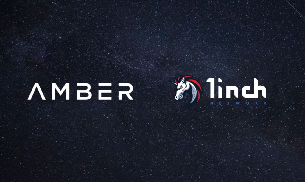 Amber Group lidera rodada de US$ 175 milhões no 1inch