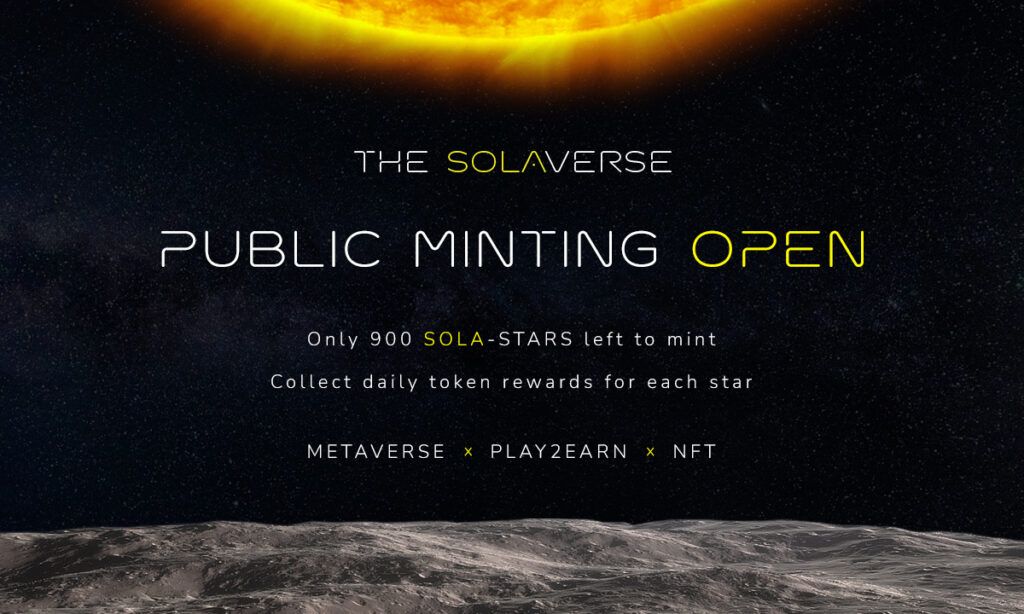 SolaVerse – Um metaverso jogue-e-ganhe baseado nas estrelas