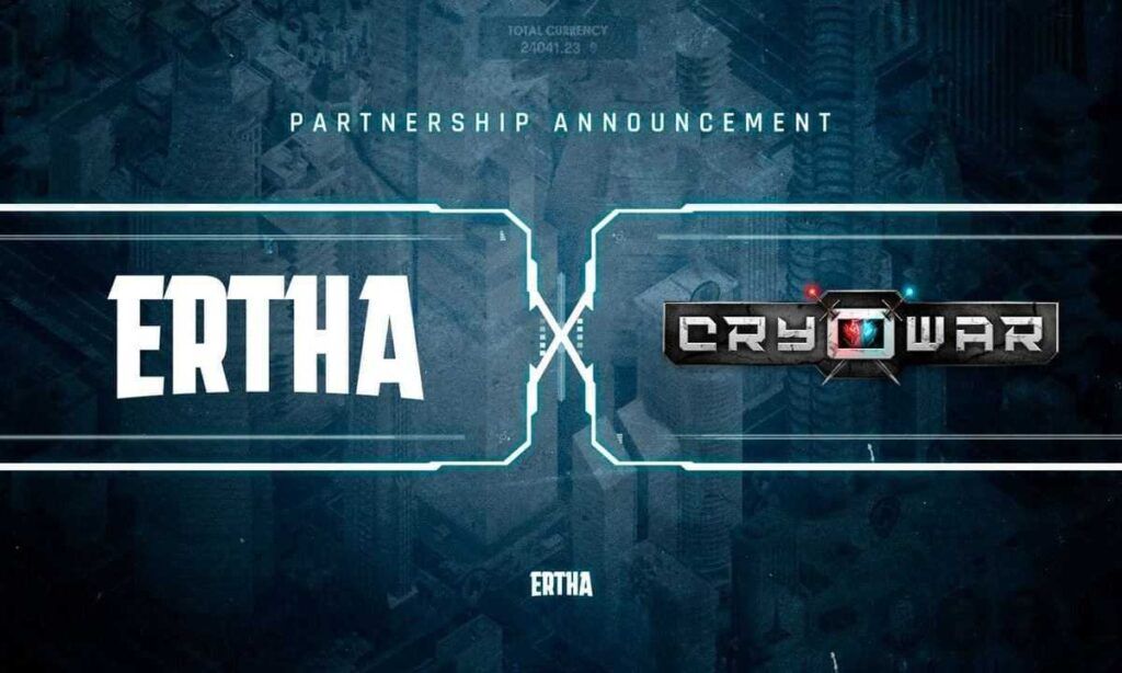 Ertha firma parceria com a Cryowar