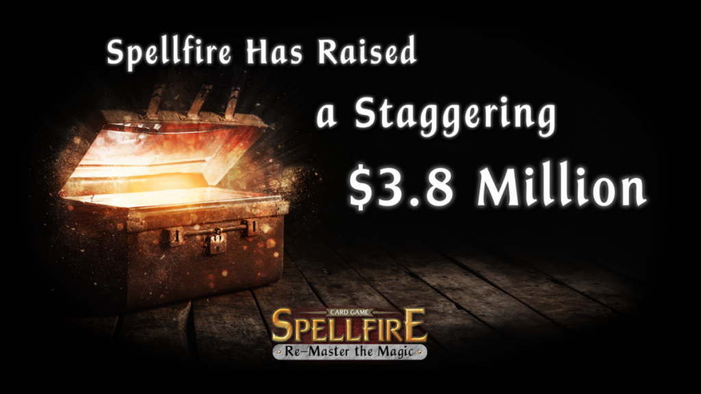 Spellfire supera inscrições e arrecada US$ 3,8 milhões