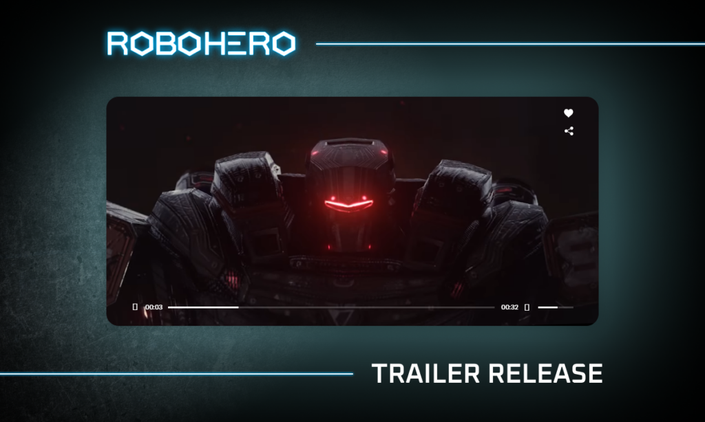 Robohero lança trailer