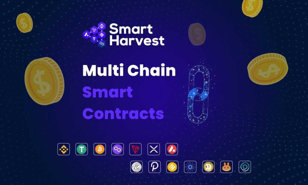 SMART HARVEST apresenta novos 13 contratos multi-chain