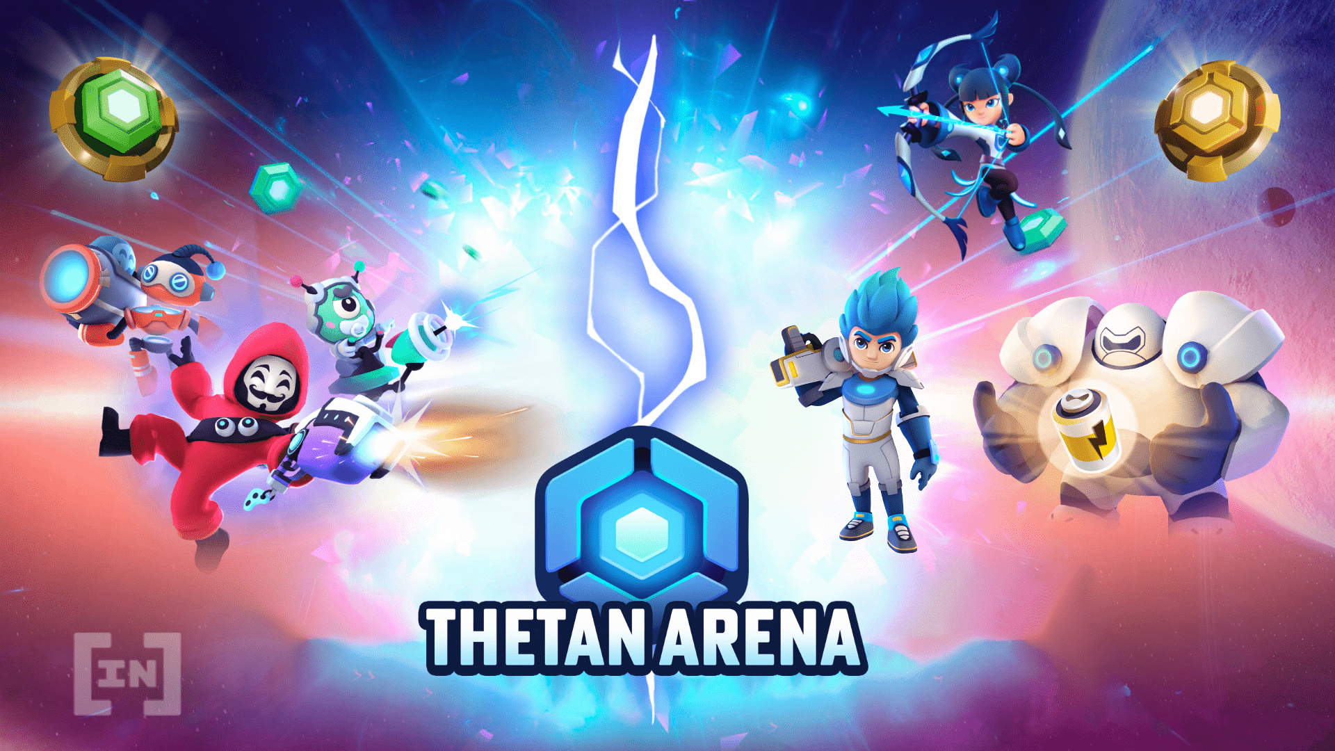 Ganhe dinheiro jogando em Thetan Arena! #cartoon #animation