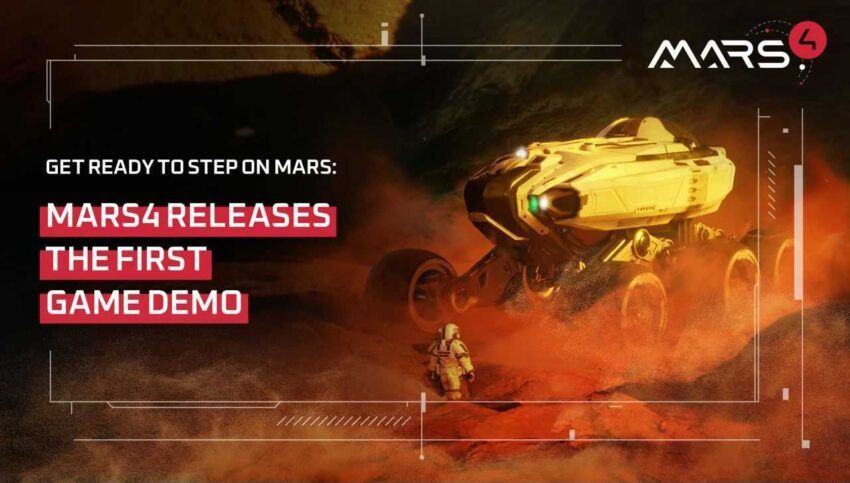 Construa em Marte e seja recompensado: Mars4 lança primeiro demo