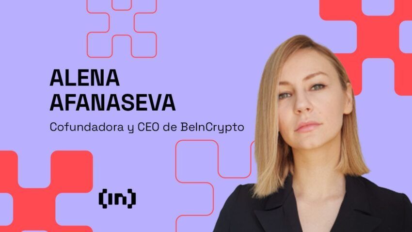 Alena Afanaseva, CEO do BeInCrypto, realiza palestra sobre empregos na Web3