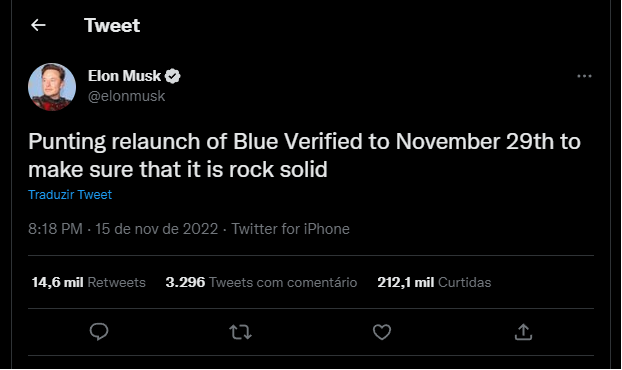 Elon Musk deve contratar executivo para comandar o Twitter