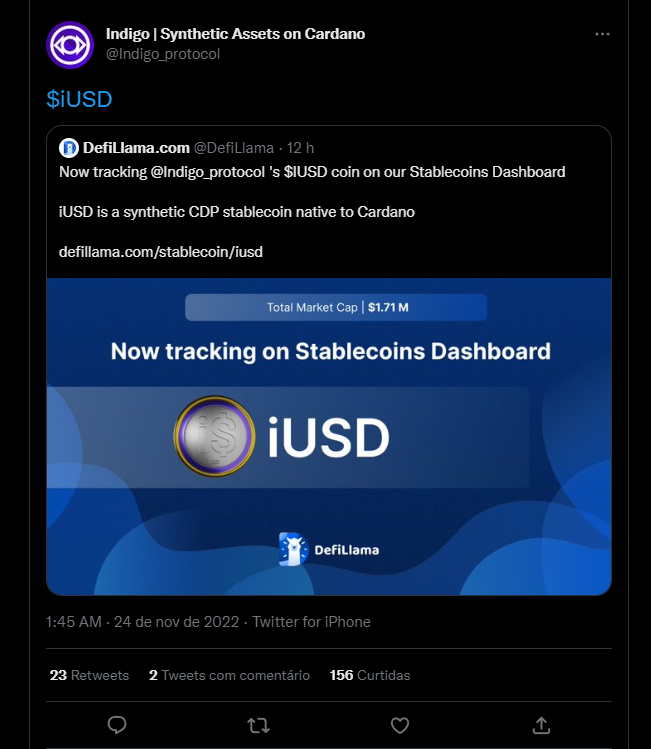Stablecoin algorítmica da Cardano terá interface de pagamento própria