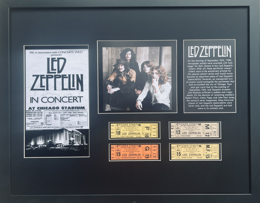 Plataforma lança coleção NFT em homenagem ao Led Zeppelin