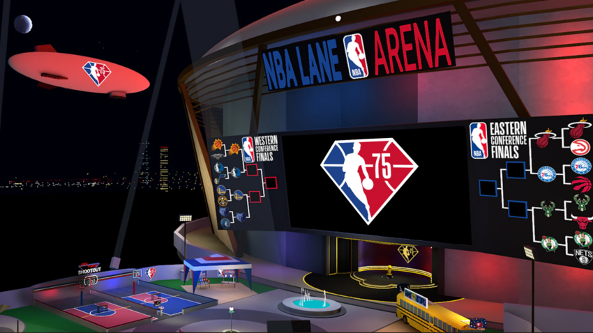 Meta e NBA transmitirão jogos em Realidade Virtual