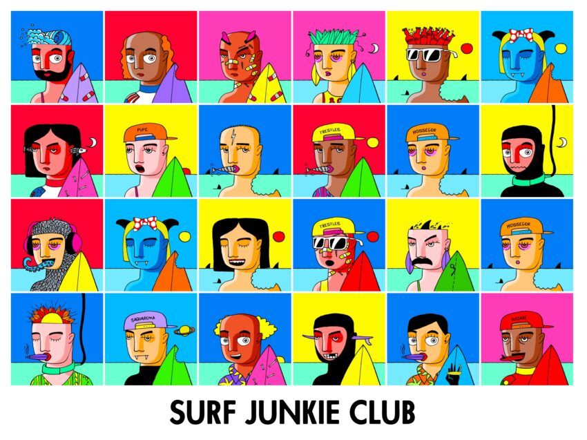 Surf Junkie anuncia coleção NFT com benefícios inéditos