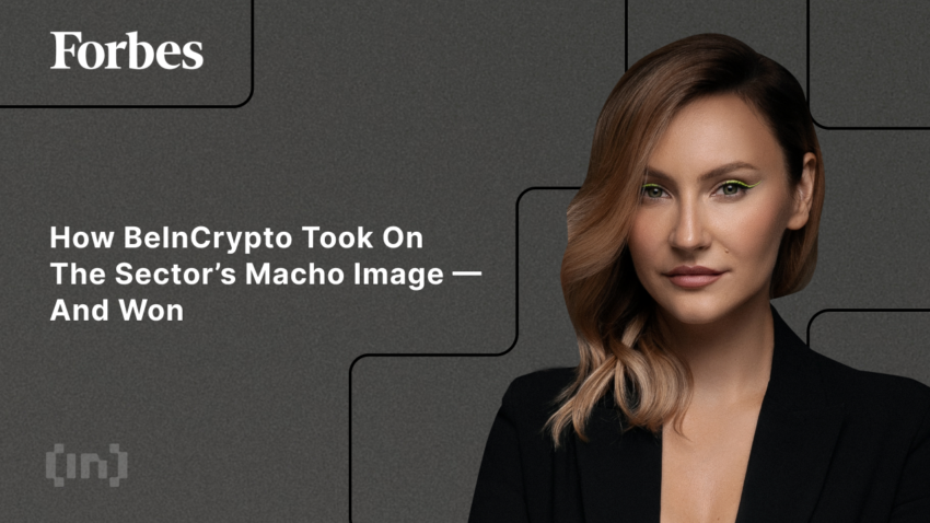 CEO do BeInCrypto, Alena Afanaseva fala com a Forbes no Dia Internacional da Mulher