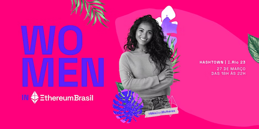 Ethereum.Rio23 inicia com protagonismo feminino