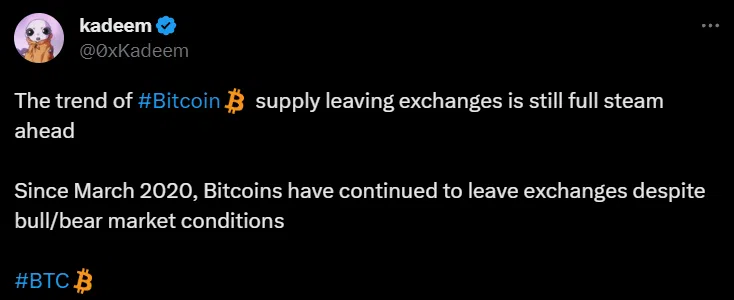 Bitcoin: reservas nas exchanges atinge menor nível em 5 anos