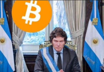 Efeitos da vitória de Milei, na Argentina, na cotação do Bitcoin